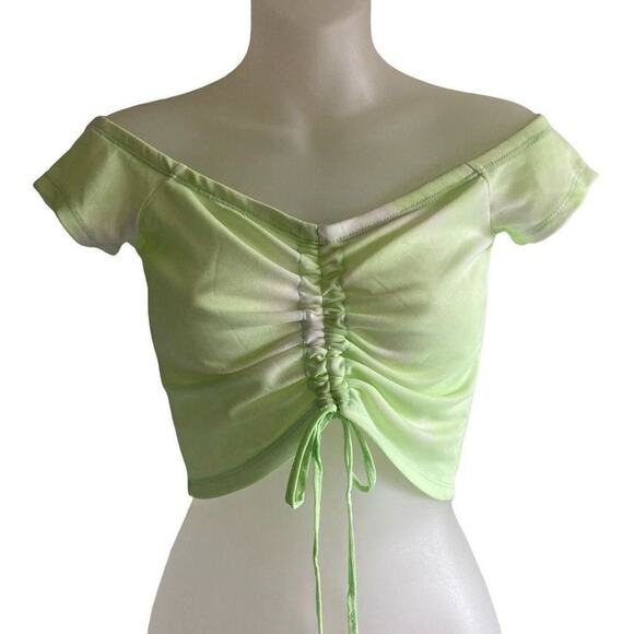 Rue 21 large crop top green nwot - Picture 1 of 5